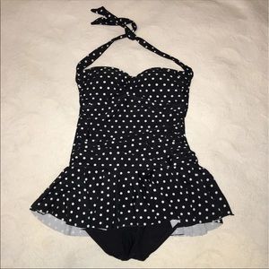 Retro pinup One Piece Swimsuit